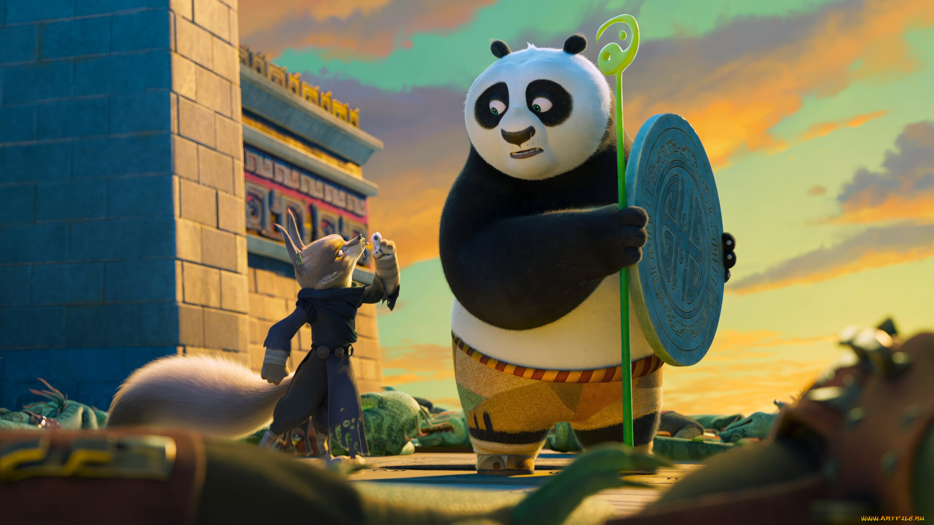 Обои Kung Fu Panda 4 [ 2024 ] Мультфильмы Kung Fu Panda 4, обои для  рабочего стола, фотографии kung fu panda 4 , 2024 , мультфильмы, kung fu  panda 4, кунг, фу,